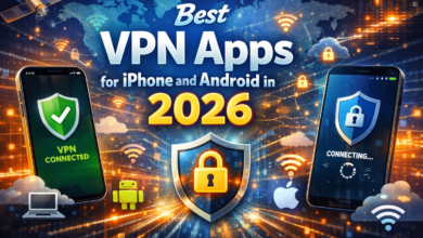 Best VPN apps for iPhone and Android in 2026.