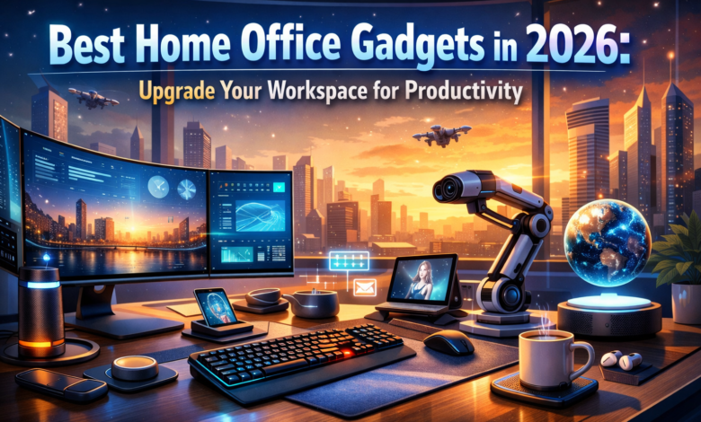 Best home office gadgets in 2026 to upgrade workspace productivity and efficiency