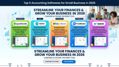 Best accounting softwares for small businesses in 2026