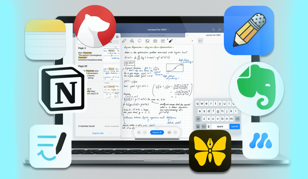 note-taking apps