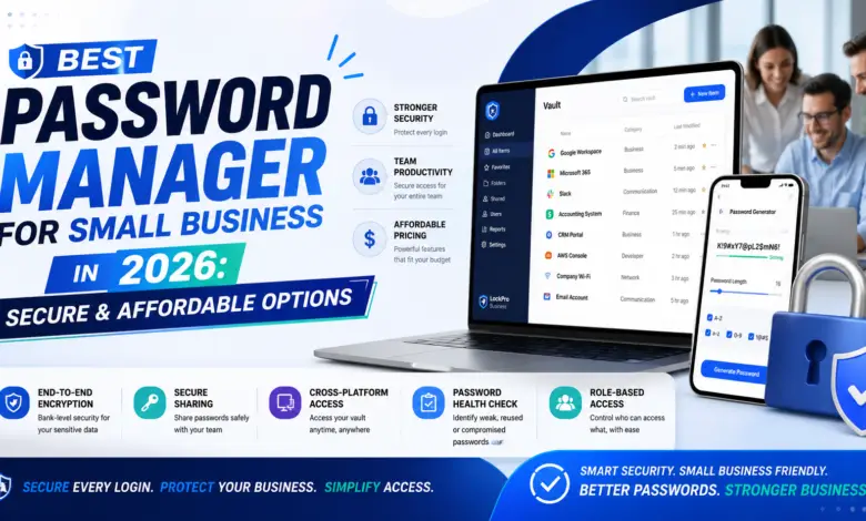 Best Password Manager for Small Business in 2026